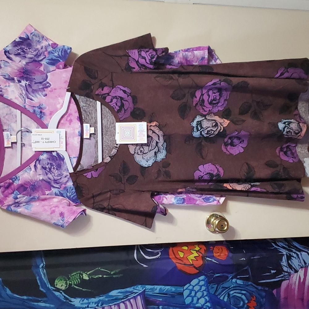 Nwt xxs Lularoe christy and perfect tee